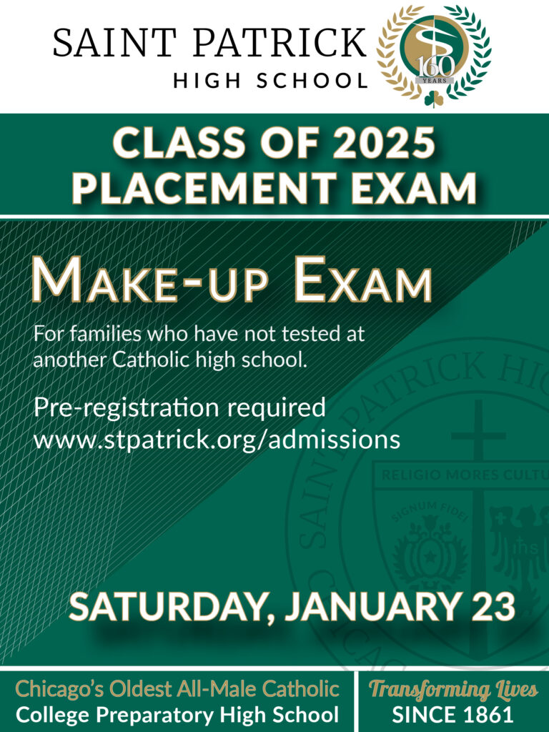 Make Up Placement Exam Social Media Post